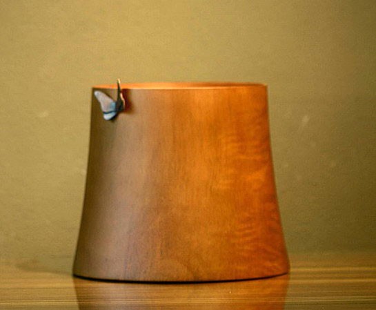 Design Vase / Übertopf Fly II